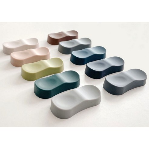 주방에 품격을 더하는 디아르 플래티넘 실리콘 수저 받침대, 오트밀 베이지