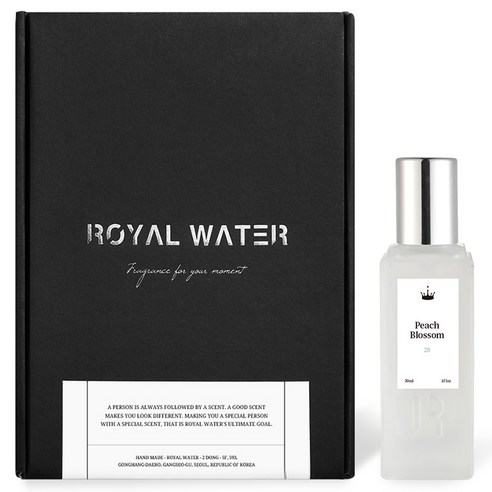 로얄워터 엑스트레 드 퍼퓸 28 피치 블라썸, 30ml, 1개