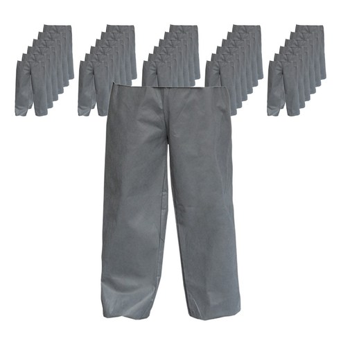 가드맨 PP 투피스 작업복 하의 40p, 회색, 1개