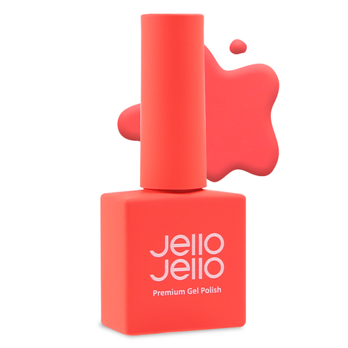 젤로젤로 프리미엄 네온 컬러 젤 폴리쉬, 블레이징코랄, 10ml, 1개