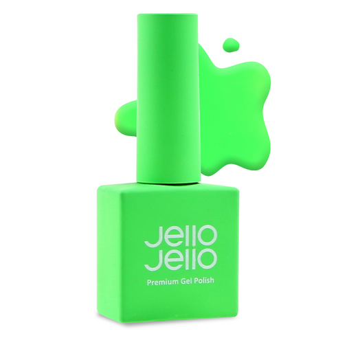 젤로젤로 프리미엄 네온 컬러 젤 폴리쉬, 투칸그린, 10ml, 1개