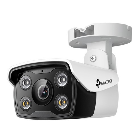 티피링크 4MP 풀 컬러 불렛형 네트워크 카메라 실외용 2.8mm, VIGI C340, 1개 가게안cctv