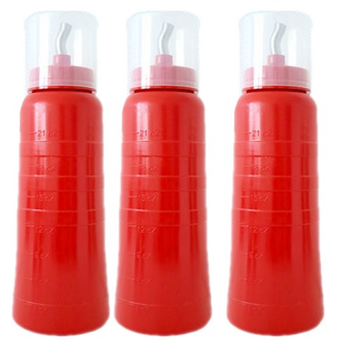 리빙패밀리 뚜껑 스텐 노즐 초장병, 530ml, 3개
