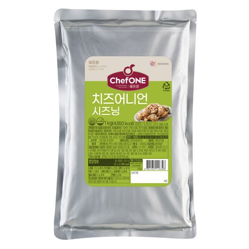 쉐프원 치즈어니언 시즈닝, 1kg, 1개