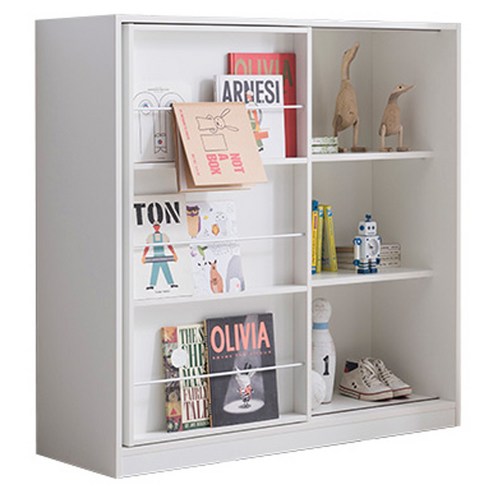 꿈을 담는 공간, 리바트 프렌즈아이 마카롱 슬라이딩 책장으로 완성하는 아이 방 인테리어 리바트슬라이딩책장