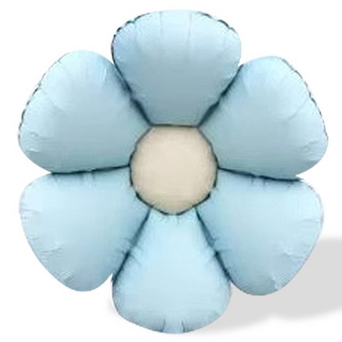 매트 데이지 꽃풍선 48cm, 블루, 10개