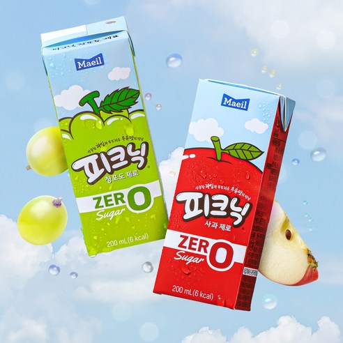 시원한 청량감과 건강까지 생각한, 가성비 최고의 사과주스