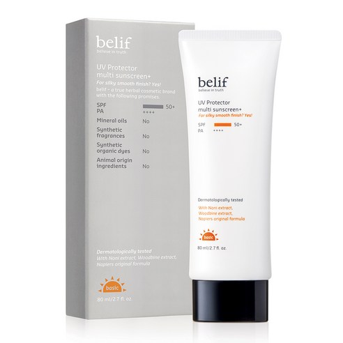 미샤 올 어라운드 세이프 블록 에센스 선크림 SPF45 PA+++, 50ml, 3개 18 빌리프 UV프로텍터 멀티 선스크린 SPF50+ PA++++, 1개, 80ml