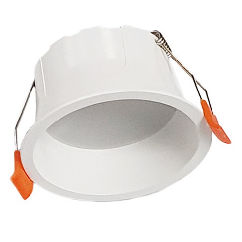 레드밴스 오스람 8W LED 슬림테 다운라이트 움푹 매입등 자연광 트루웨이브 칩사용, 백색, 1개