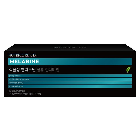 뉴트리코어 식물성 멜라토닌 함유 멜라바인