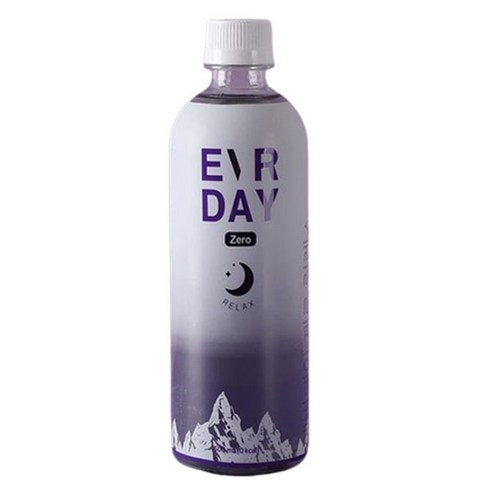 에버데이 제로 릴렉스 이온음료, 500ml, 24개