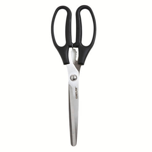 셰프라인 베이직 양손가위, 블랙, 1개
