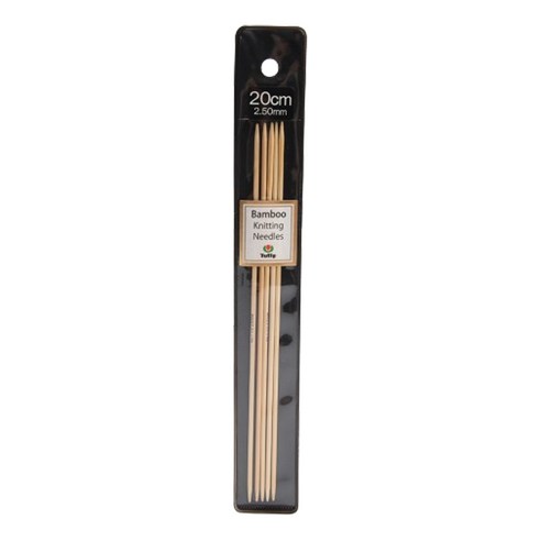 튤립 브랜드얀 대나무 장갑바늘 20cm 5p, 1개