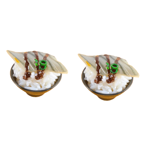 리나블루 일식당 덮밥 돈부리 모형 5cm 2p, 생선초밥2