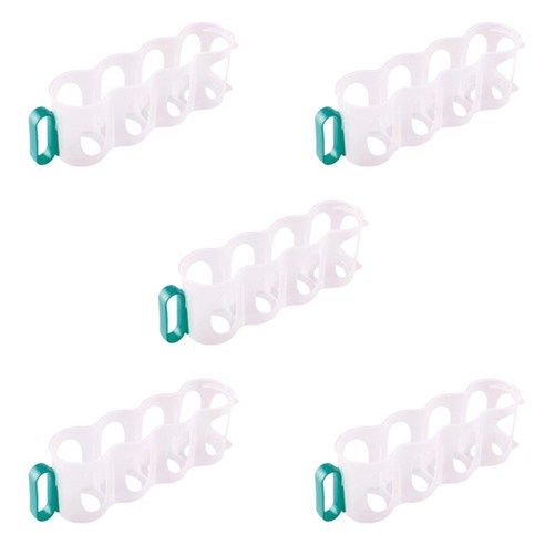 블럭마트 주방 냉장고 음료 4칸 보관함, 블루, 5개