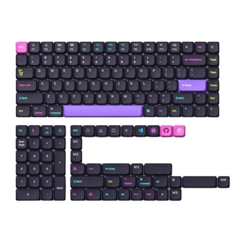 액세서리 염료승화 로우 프로파일 PBT 키캡 풀 세트 137키, Developer, PBT-63-EN