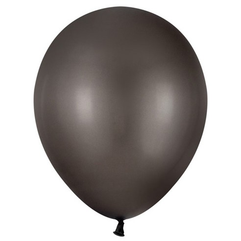 파티팡 라운드 펄 풍선 13cm 100p, 블랙, 1개