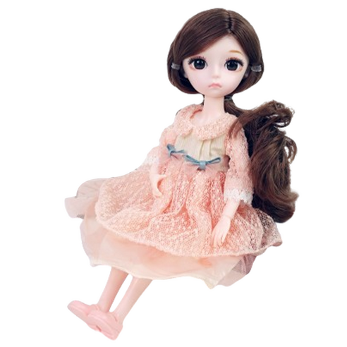 비씨토이 여아용 애착 구체관절인형, 26cm, 04 앤, 1개