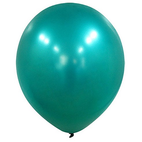 파티쇼 수입 펄풍선 30cm 100p, 에메랄드그린, 1개