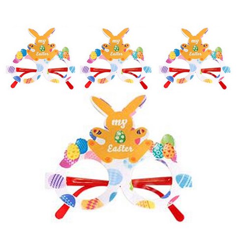 알로데 에그 토끼 페스티벌 안경, TYPE12노란토끼, 4개