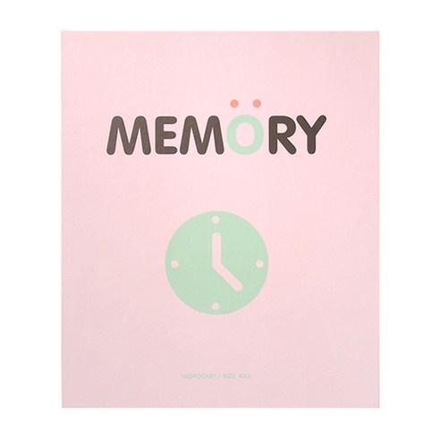 포토앨범 160포켓, 핑크, 40매
