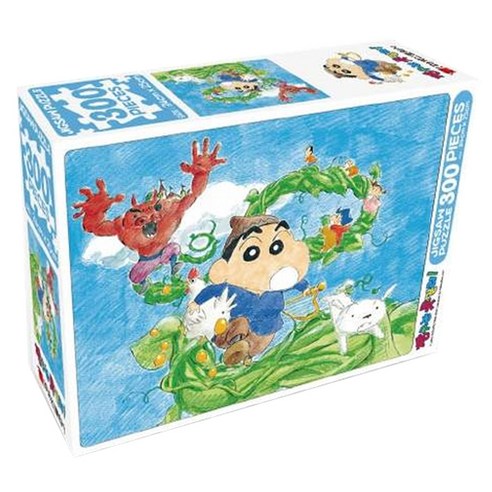 학산문화사 짱구 직소퍼즐 콩나무, 300피스, 혼합색상, 1개