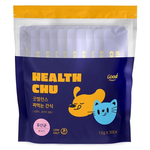 굿밸런스 반려동물 짜먹는 간식 30p, 닭고기, 360g, 1개