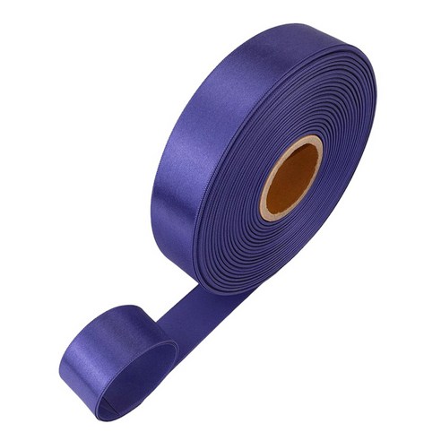 포장넷 공단기본 선물포장 리본끈 40mm, 28 청보라, 1개, 45m