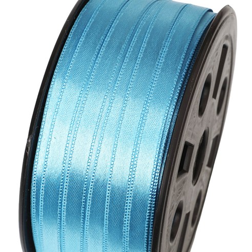 포장넷 공단기본 선물포장 리본끈 6mm, 49 파랑, 1개, 90m