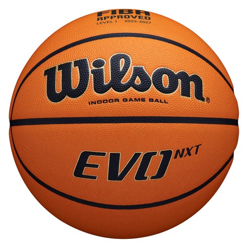 윌슨 FIBA EVO NXT 게임용 농구공 WTB0966XB, 1개