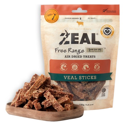 질 ZEAL 뉴질랜드산 강아지 수제간식, 송아지고기, 125g, 1개 사슴분쇄육 질 ZEAL 뉴질랜드산 강아지 수제간식, 송아지고기, 125g, 1개 사슴분쇄육