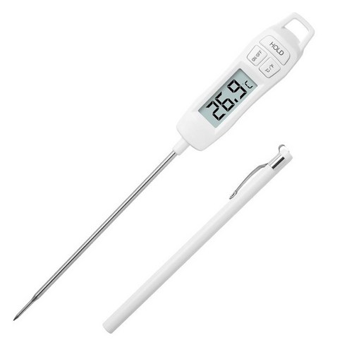 루아즈 캠핑 요리용 심부 탐침온도계, 1개
