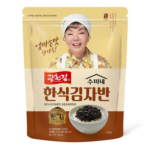 광천김 수미네 한식 김자반, 50g, 1개