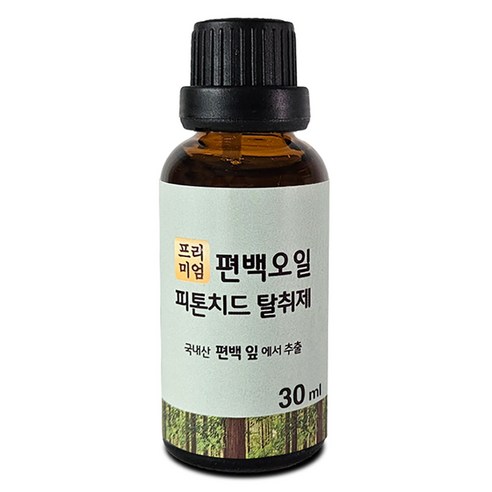 프리미엄 편백오일 피톤치드 탈취제, 30ml, 1개
