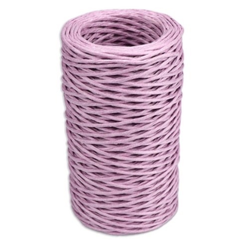 데이소이 공예 종이 로프 철사 2mm x 50m, 퍼플, 1개
