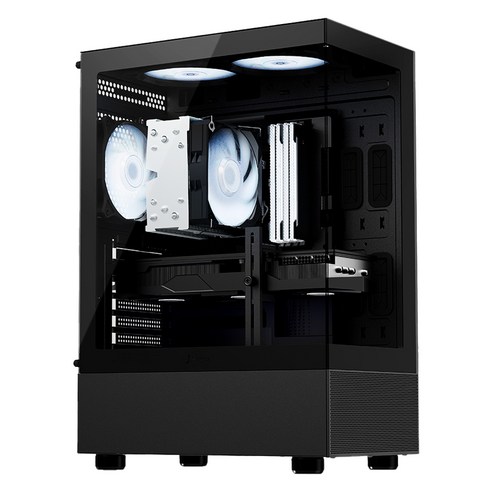 주연테크 2024 MARINE 코어i5 인텔 12세대 지포스 RTX 4060, BLACK, 16GB, 512GB, Free DOS, D324F46-B