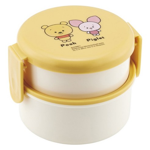 SKATER ONWR1AG 휴대용기 & 포크 500ml, 피글렛, 1개