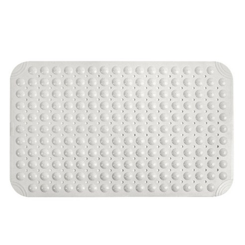 언헤브 원형 지압 미끄럼방지 매트 58 x 88 cm, A 화이트, 1개
