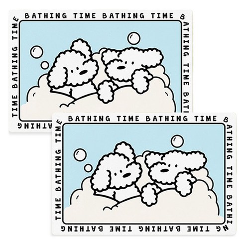 몽실이네 거품 발매트 2개 – 빨아쓰는 규조토 소재 
F/W 침구샵