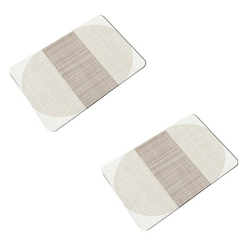 블럭마트 논슬립 규조토 발매트, type7, 2개