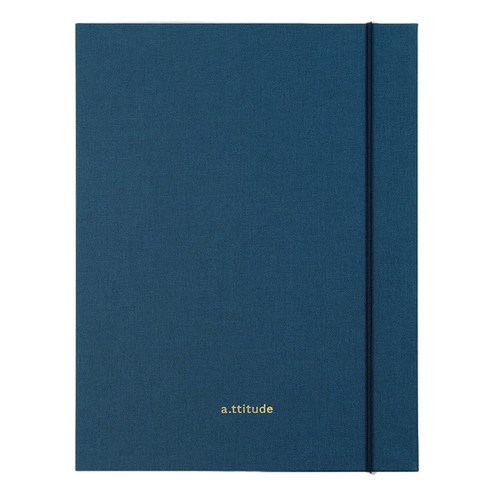 페이퍼리안 애티튜드 A5 6공 바인더, 1개, 피코크 블루