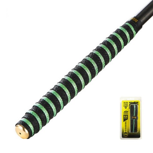 탄 넌슬립 그립 FH3028, 블랙그린, 1개