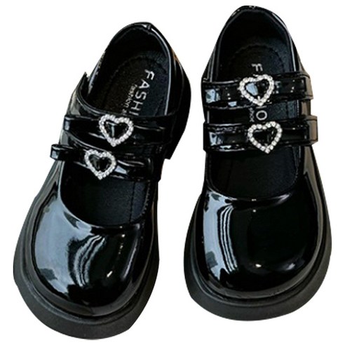 사랑스러운 디자인과 편안한 착용감을 갖춘 유블리 여아용 메리제인 로퍼