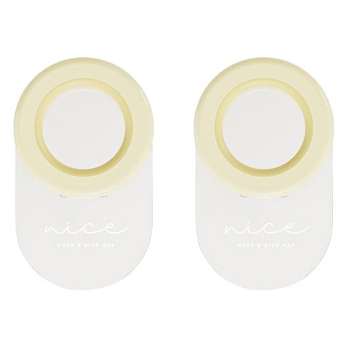 블럭마트 변기 뚜껑 커버 손잡이 TYPE2 2p, 크림