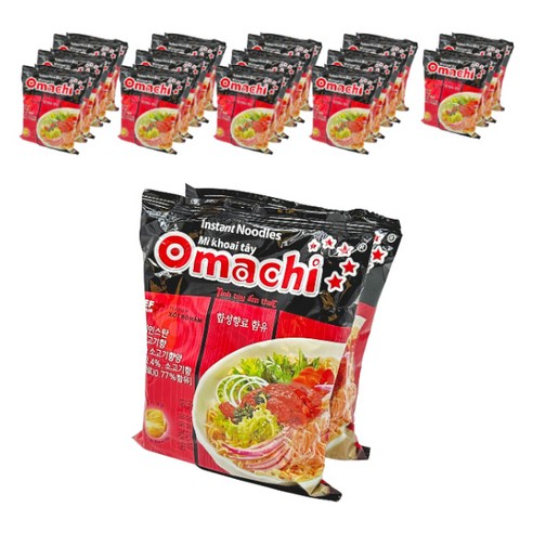 오마치 베트남 라면 쇠고기맛 XOT BO HAM 79g, 30개