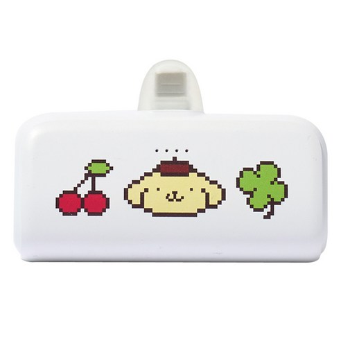 산리오 캐릭터즈 PD 20W 고속충전 도킹형 보조배터리 4500mAh C타입, 폼폼푸린, HY 21700