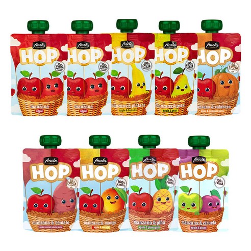 아넬라 HOP 퓨레: 건강한 첫걸음을 위한 완벽한 선택
