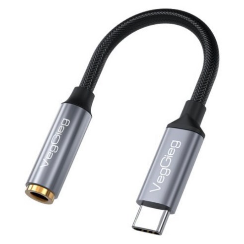 헨센 C타입 + 3.5mm 입력형 케이블 변환젠더+2in1, 혼합색상, 1개