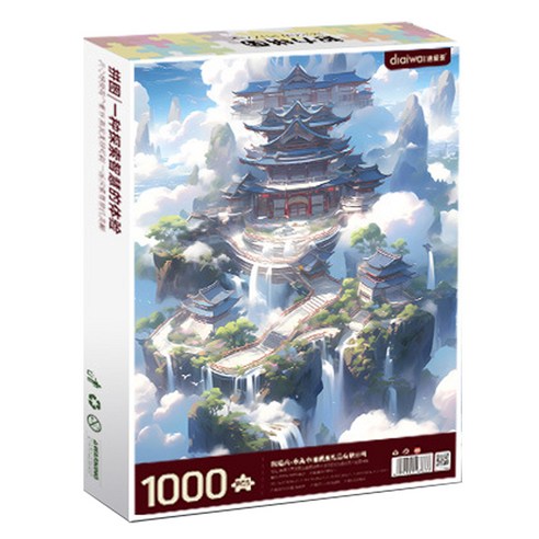 디아이와이 풍경 조합 직소퍼즐, 1000피스, 상품12, 1개