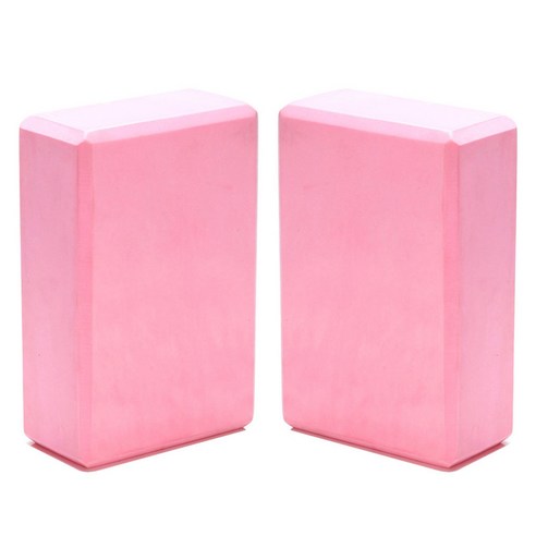 대한 EVA 요가블럭, 핑크, 2개